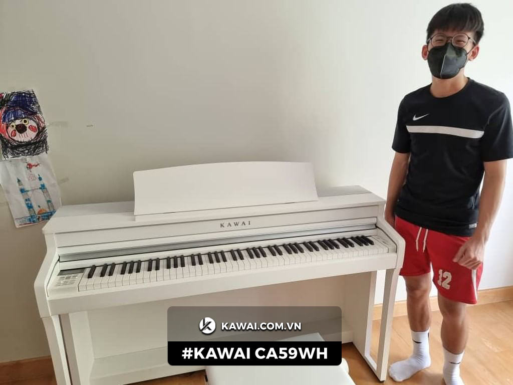 Piano điện KAWAI CA59 WH